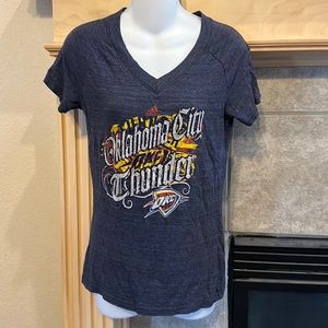 Adidas OKC Thunder v-neck